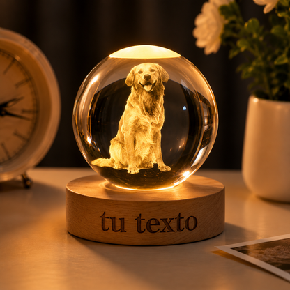 Esfera con recuerdos personalizada